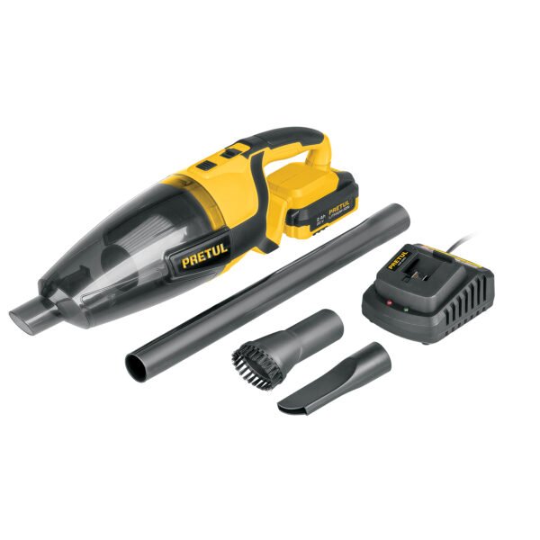 Aspiradora para auto 20V 1 batería 2Ah PRETUL 29940