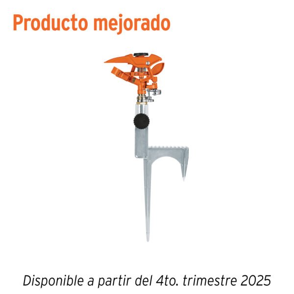 Aspersor metálico 11 una vía estaca metálica Truper 10318