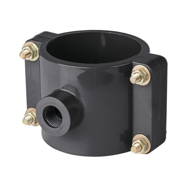Abrazadera para toma domiciliaria PP 3 x 1/2 Foset 40714