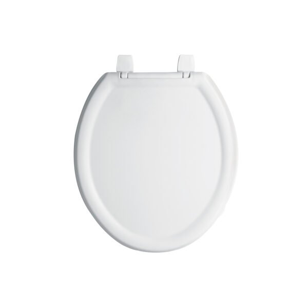 Asiento redondo ligero con tapa para WC blanco FOSET BASIC 49902