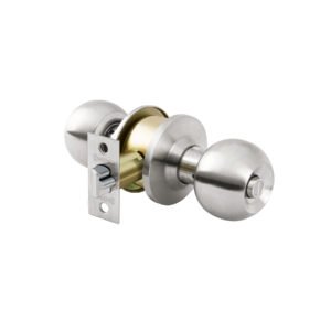 Cerradura tipo esfera cilíndrico recámara cromo BASIC 23565