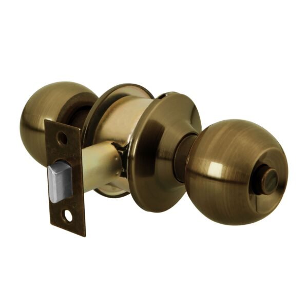 Cerradura tipo esfera cilíndrico baño antiguo BASIC 23567