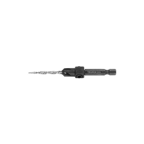 Broca avellanadora #6 para madera 9/64 TRUPER 102375