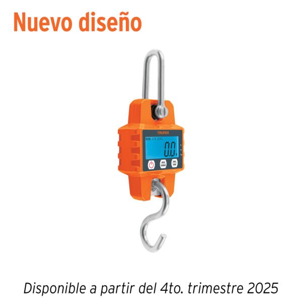Báscula electrónica colgante de pilas 300 kg Truper 100788