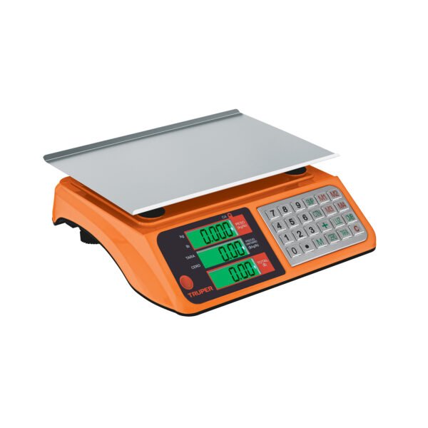 Báscula electrónica multifunciones 40 kg USB Truper 103131
