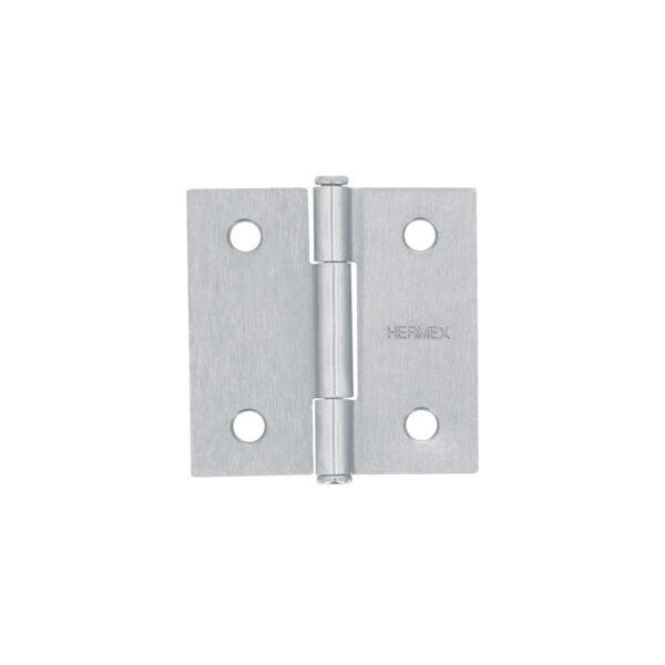 Bisagra cuadrada 2 satinado cabeza plana HERMEX 43259