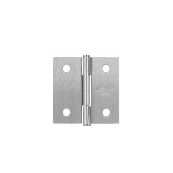 Bisagra cuadrada 2 satinado cabeza plana BASIC 25106