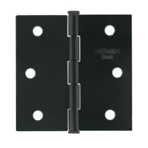 BC-256PP.jpg Bisagra cuadrada 2-1/2 negro mate cabeza plana BASIC 27133