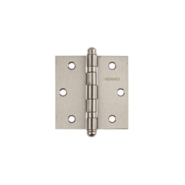 Bisagra cuadrada 3 acero inox cabeza redonda HERMEX 43222