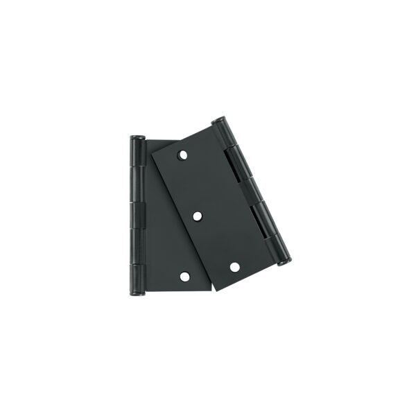 Bolsa con 2 bisagras cuadradas 3-1/2 acero negro BASIC 29068