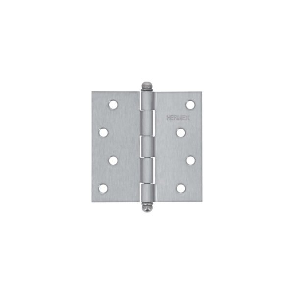 Bisagra cuadrada 4 satinado cabeza redonda HERMEX 43258