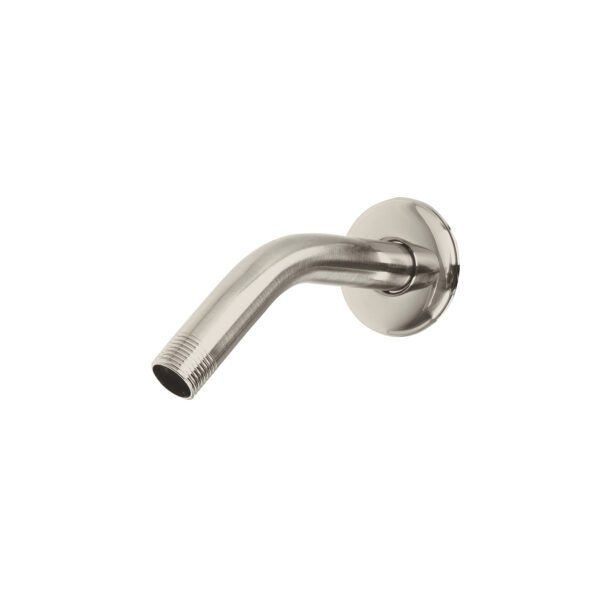 Brazo corto con chapetón para regadera satín Foset Aqua 47646