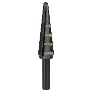Broca escalonada óxido negro 13 escalones 1/8 a 1/2Truper 12122