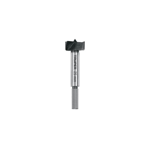 Broca forstner 25 mm para madera TRUPER 102370
