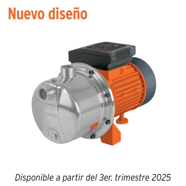 Bomba eléctrica tipo jet para aguaacero inoxidable1-1/2 HP 101102