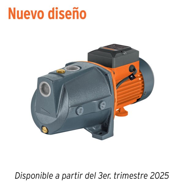 Bomba eléctrica tipo jet para agua hierro 1/2 HP Truper 12407