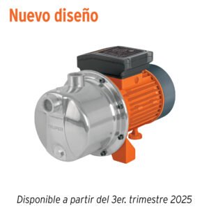 Bomba eléctrica tipo jet para agua acero inoxidable 3/4 HP 13557