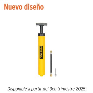 Mini bomba manual para inflar balones 14.5 PSI PRETUL 21695