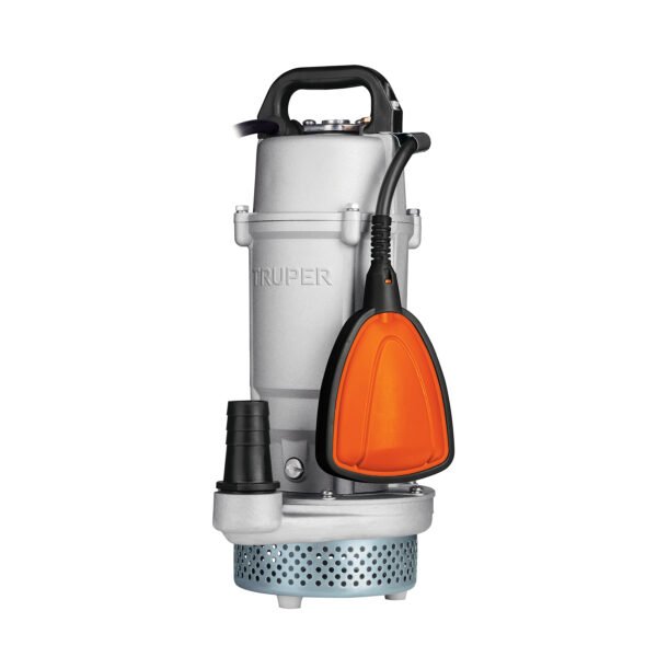 Bomba sumergible cubierta aluminioagua limpia1/2HP TRUPER 15001