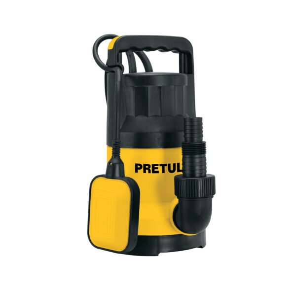 Bomba sumergible plástica 1 HP para agua limpia Pretul 27197