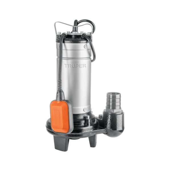 Bomba sumergible acero inox./hierro a.sucia 1HP Truper 104077