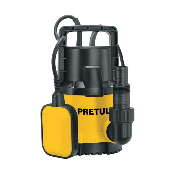 Bomba sumergible plástica 3/4 HP para agua limpia Pretul 27196