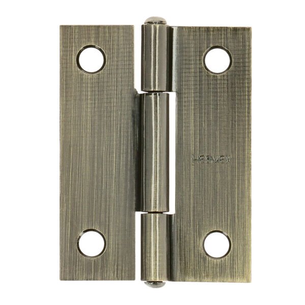 Bisagra rectangular 2 latón antiguo HERMEX 46911