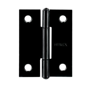 BR-206.jpg Bisagra rectangular 2 negra HERMEX 45634