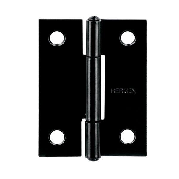 Bisagra rectangular 2 negra HERMEX 45634