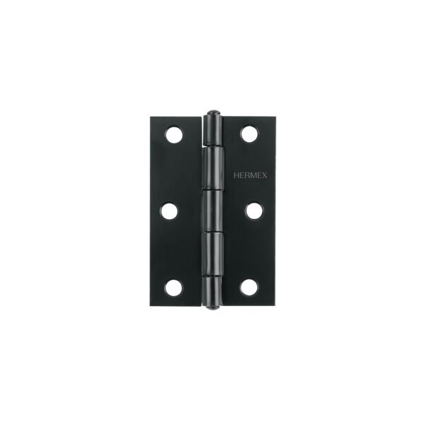 Bisagra rectangular 3 negra HERMEX 45636