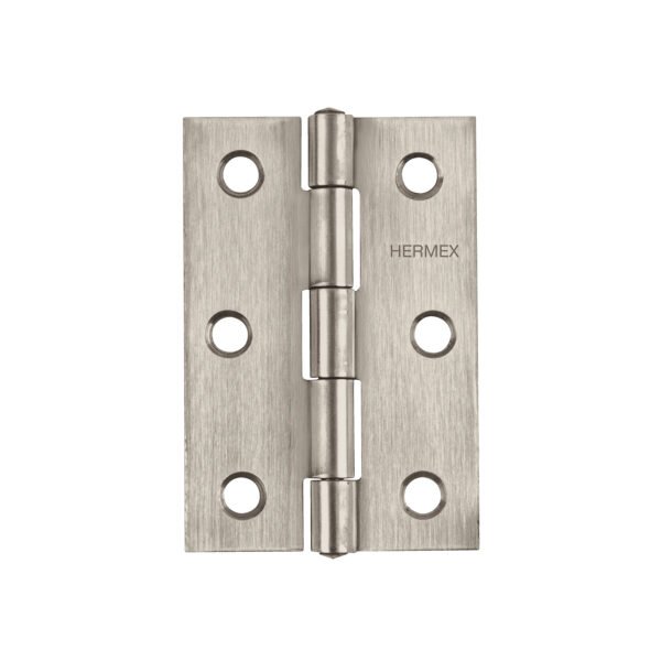 Bisagra rectangular 3-1/2 acero inoxidable HERMEX 43204