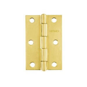 BR-401.jpg Bisagra rectangular 4 acero latonado HERMEX 43198