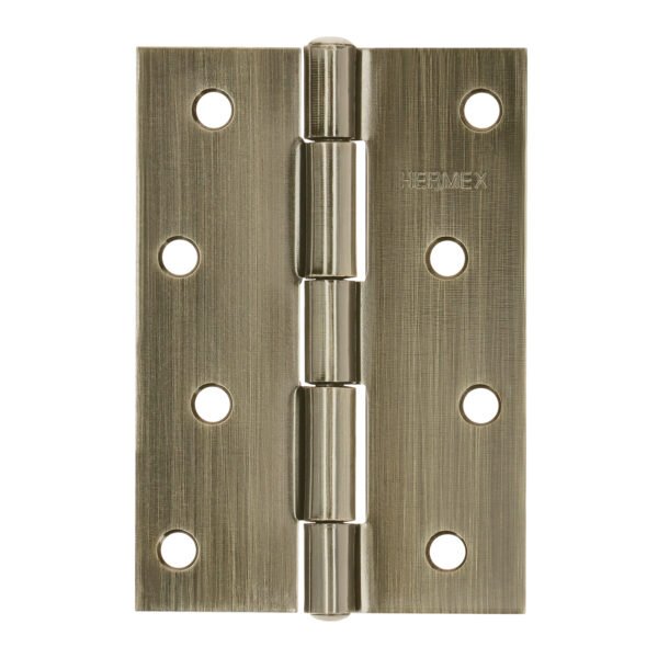 Bisagra rectangular 4 latón antiguo HERMEX 46915