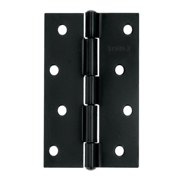 Bisagra rectangular 4 negra HERMEX 45638