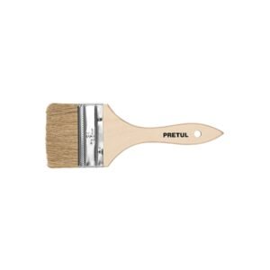 BRE-3.jpg Brocha uso general de 3 con mango de madera Pretul 24475