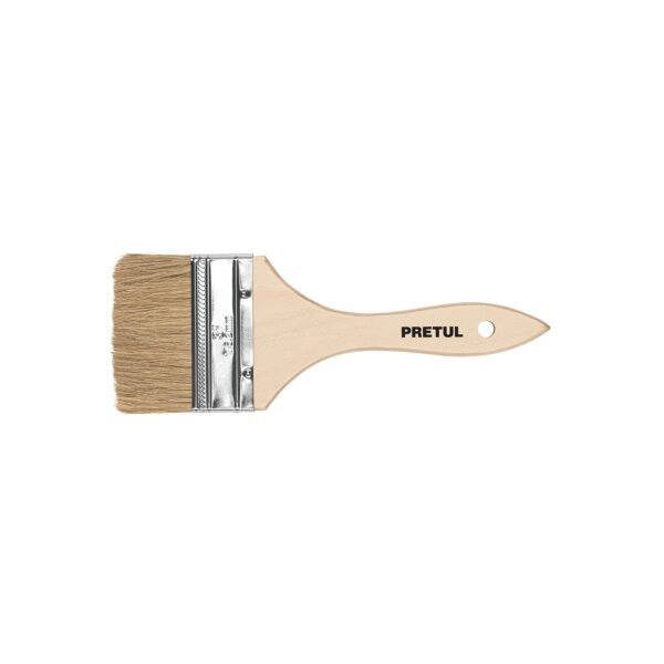 Brocha uso general de 3 con mango de madera Pretul 24475