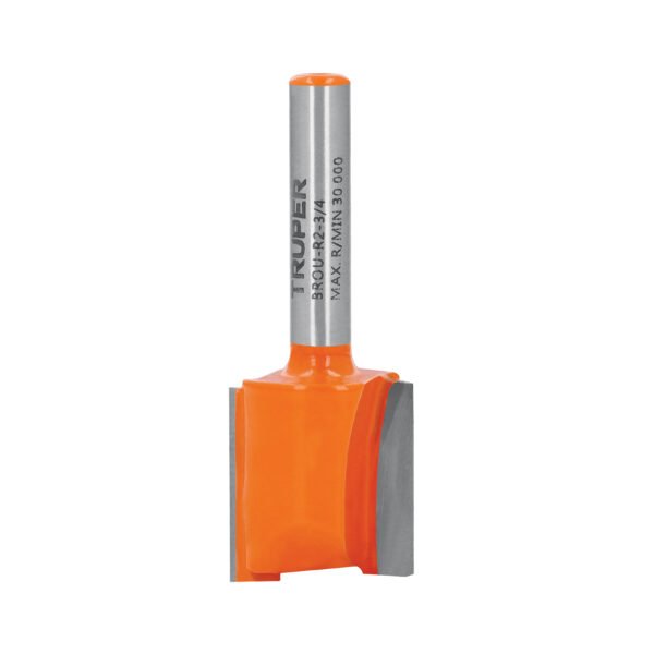 Broca para router recta 2 filos 3/4 Truper 11459