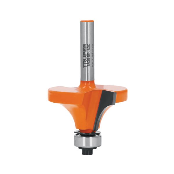 Broca para router redondeado 1-1/2 con balero Truper 11471