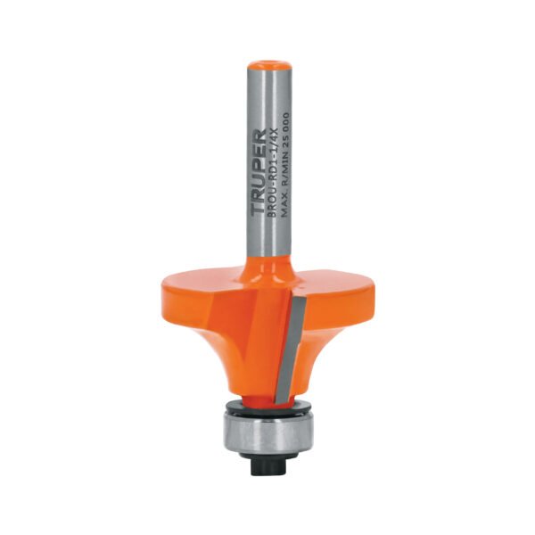 Broca para router redondeado 1-1/4 con balero Truper 11470