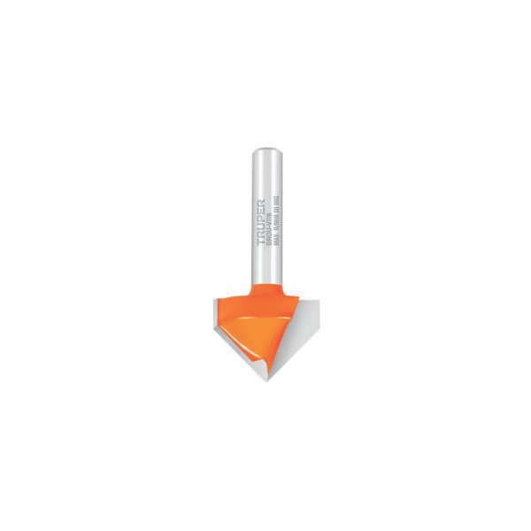 Broca para router corte en V 7/8 Truper 11467