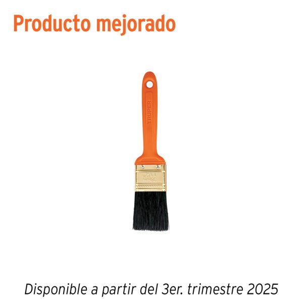 Brocha profesional de 1-1/2 con mango de plástico Truper 14482