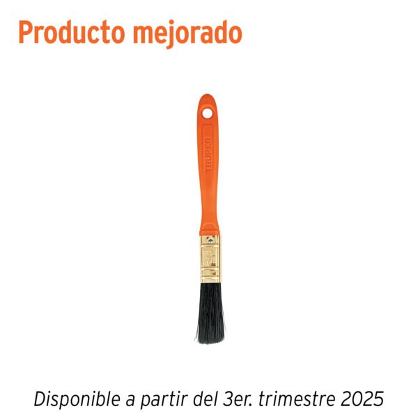 Brocha profesional de 1/2 con mango de plástico Truper 14480