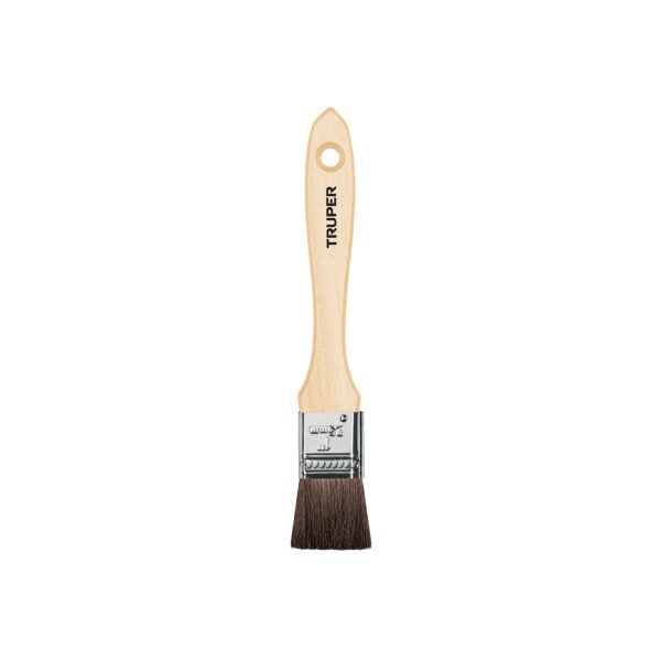 Brocha pelo de camello de 1 con mango de madera Truper 12466