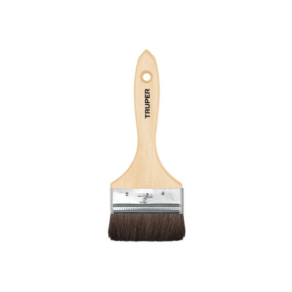 Brocha pelo de camello de 3 con mango de madera Truper 12469