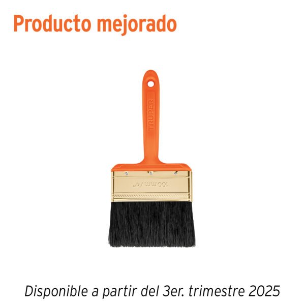 Brocha profesional de 4 con mango de plástico Truper 14486