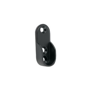 BTO-5N.jpg Brida negra para tubo ovalado de closet HERMEX 46585