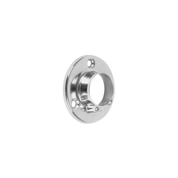 Brida cromada para tubo redondo de clóset HERMEX 48975