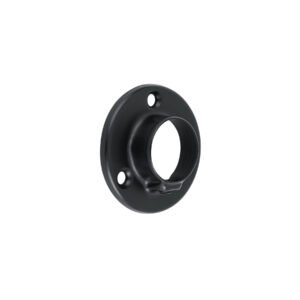 BTR-3N.jpg Brida negra para tubo redondo de closet HERMEX 46582