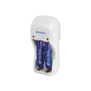 CA-RE-7.jpg Cargador de pilas AA AAA y 9V incluye 2 pilas AAA Volteck 46043