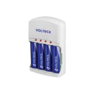 CA-RE-9.jpg Cargador de pilas AA AAA y 9V incluye 4 pilas AA Volteck 46045